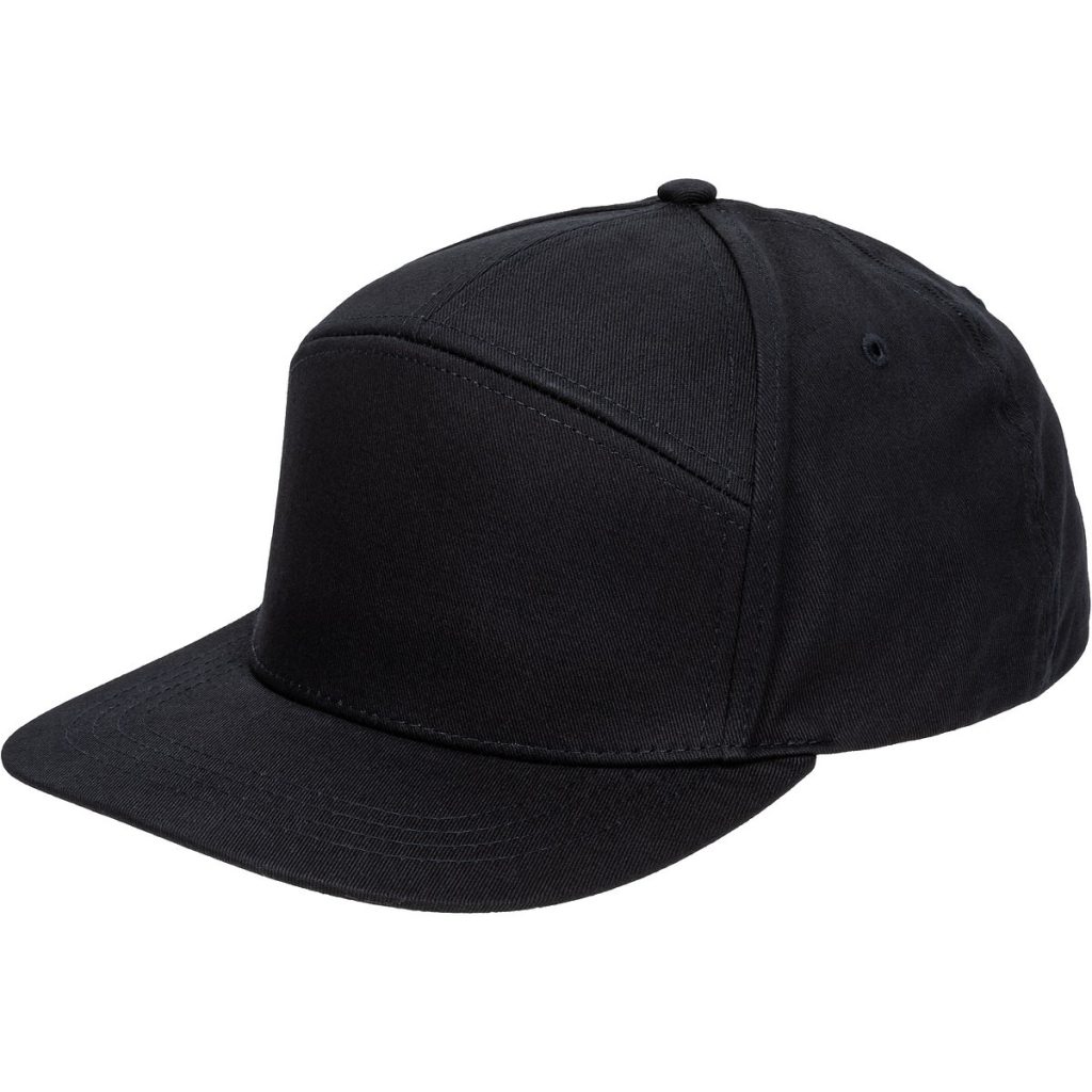 Cepure louis flat bill melns