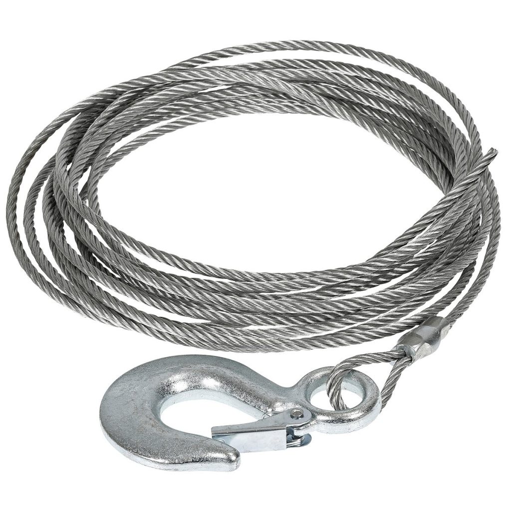 Vinčas trose 4 mm × 6 m ar āķi