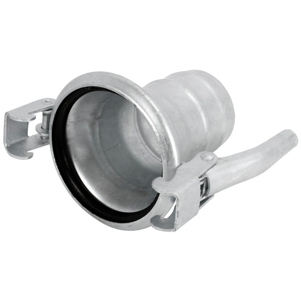 Šļūtenes savienojums valducci 120/100mm sieviešu sarkansuce