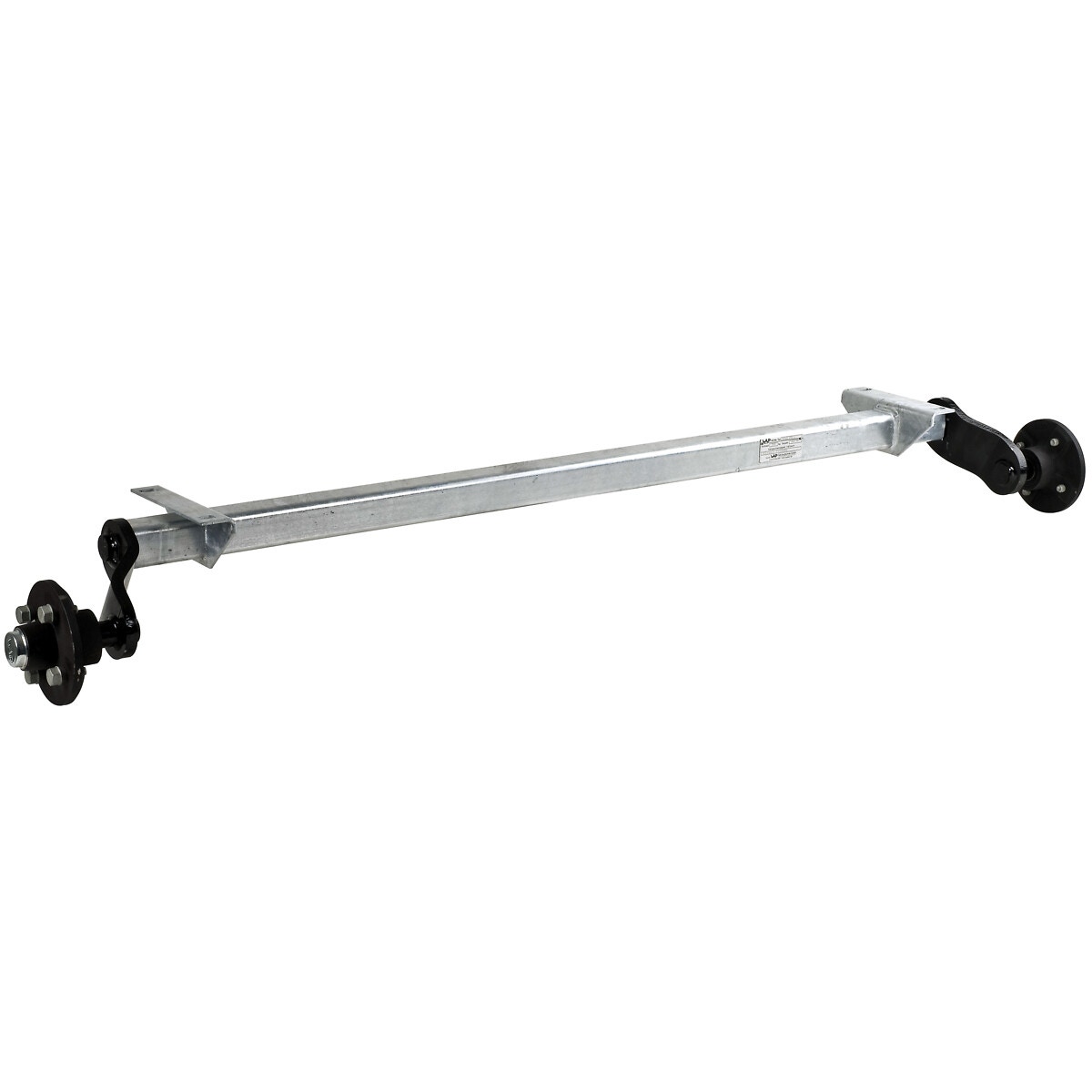 ASS BEZ BREMZĒM 550KG A1600 4X100