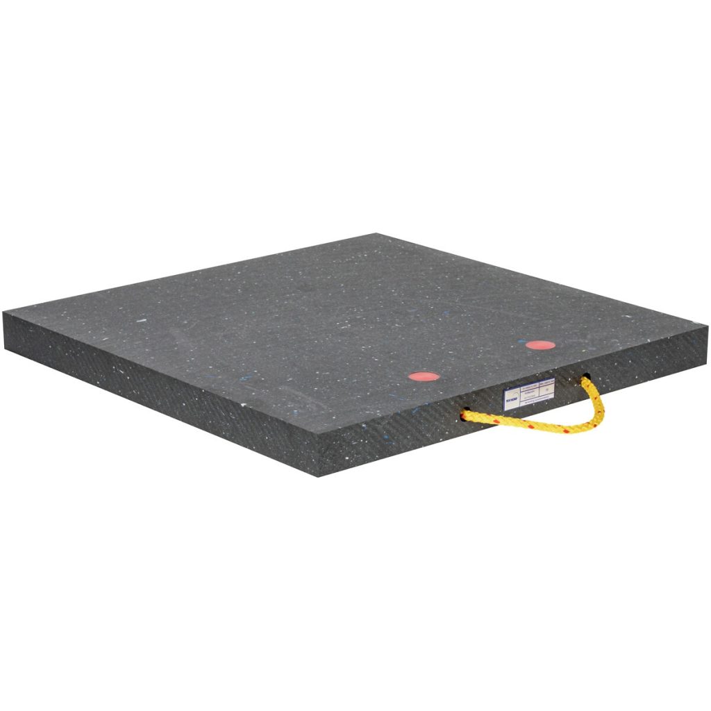 Atbalsta plāksne 10 t, 400 × 400 × 40 mm