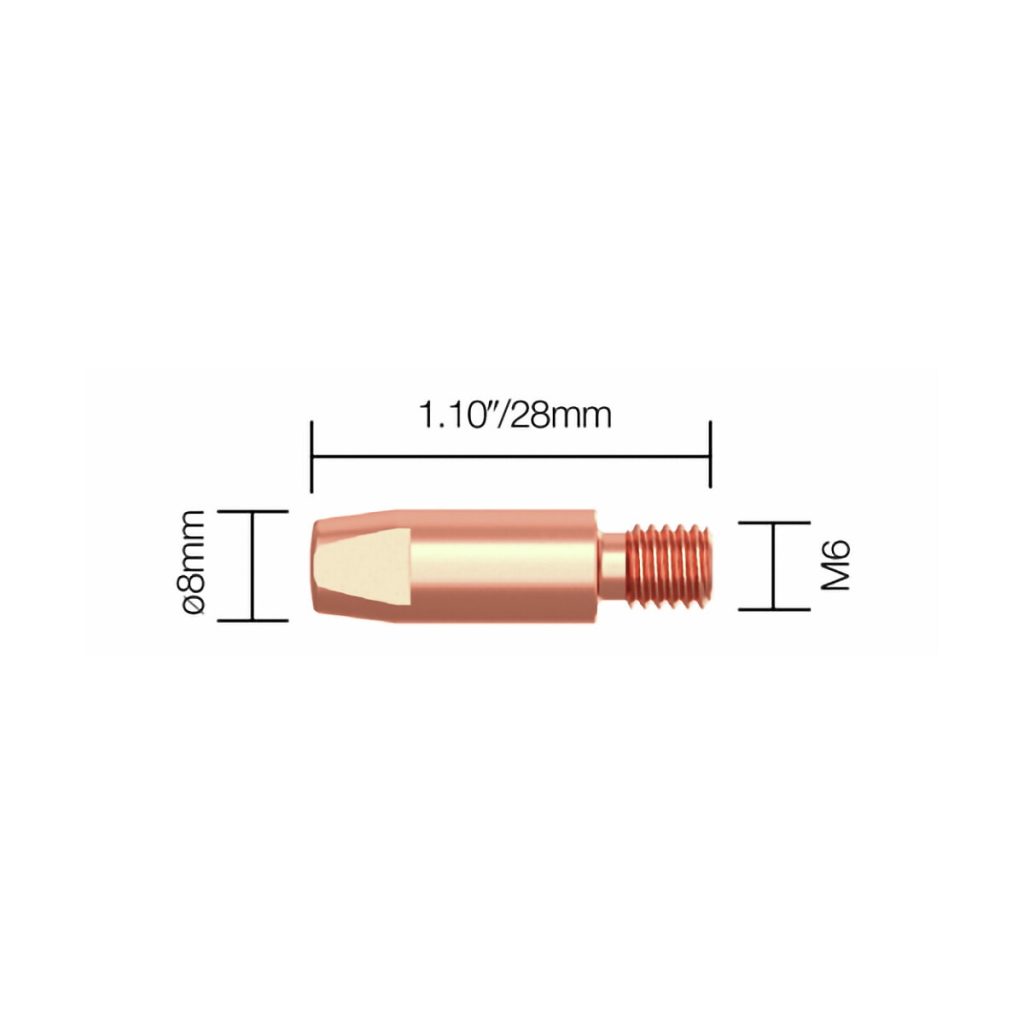 Kontakta uzgalis .1/16"/1,6 mm ecu 5 gab.
