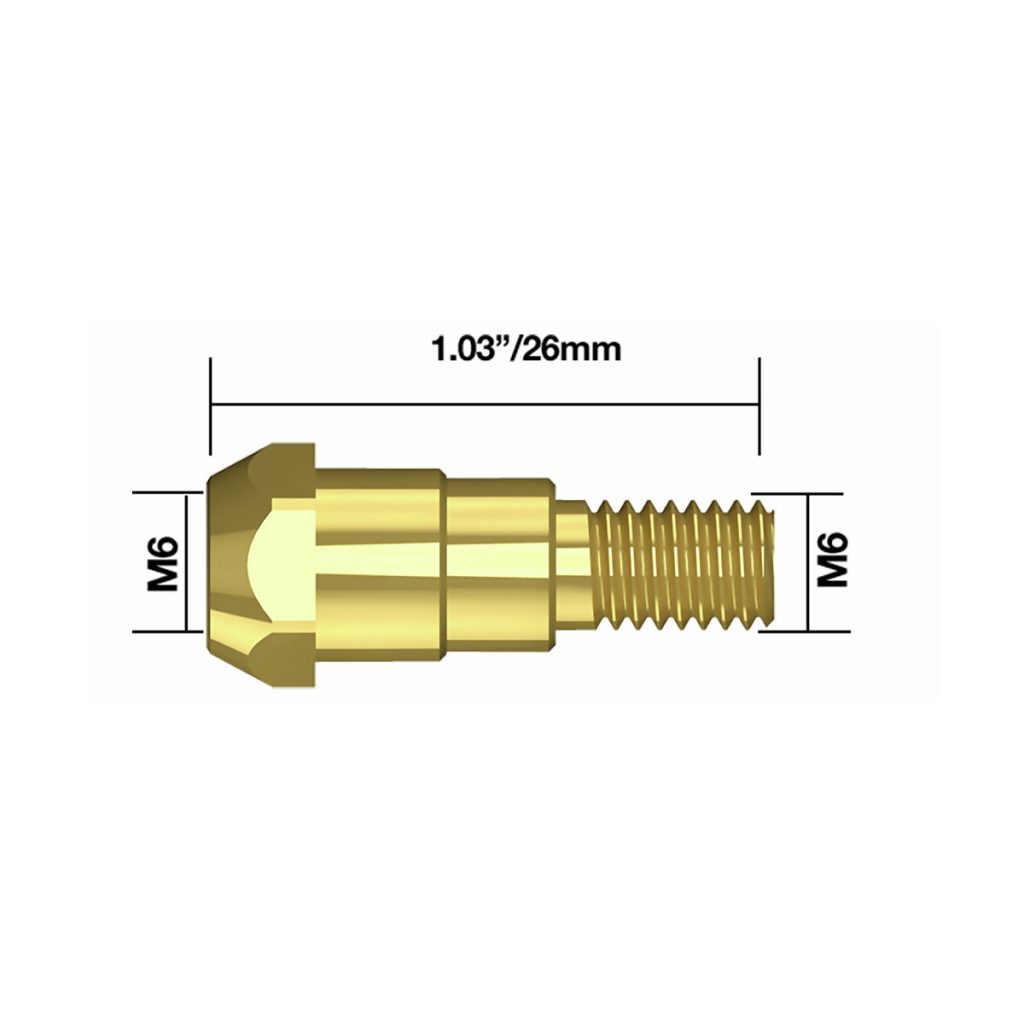 Uzgaļa adapteris m6 5gab