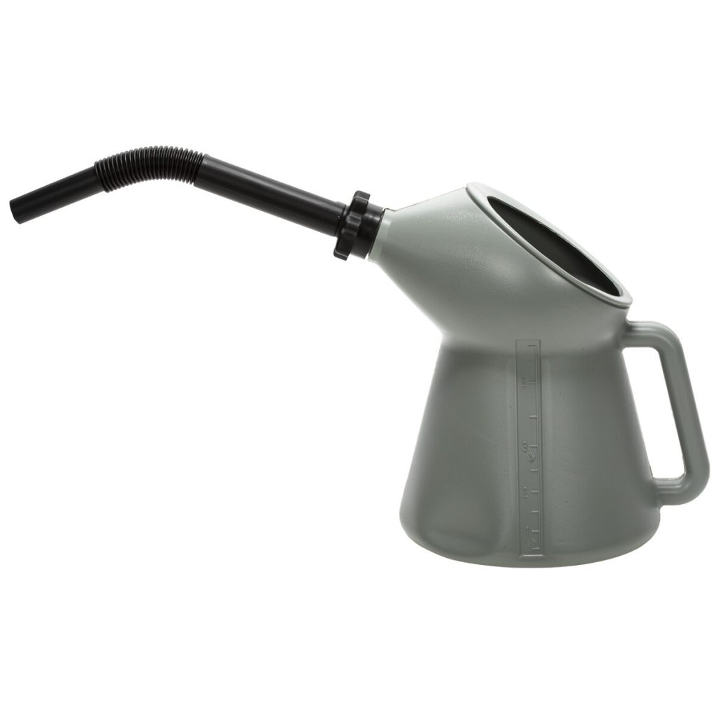 Izgāzēja kanna 4,5l ar sprauslu pelēka eko