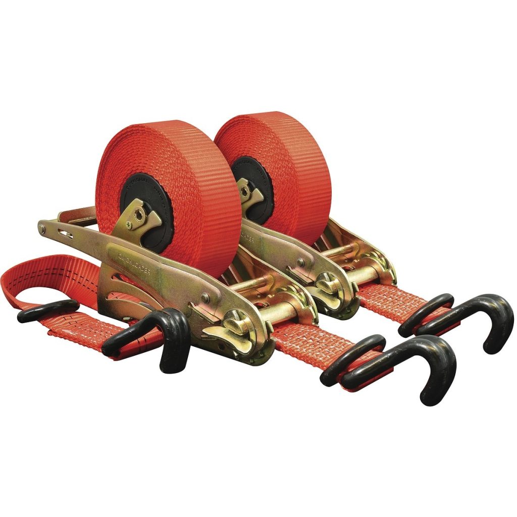 Pašatinamās stiprināšanas siksnas 600/1200 kg, 4,5 m × 25 mm, 2 gab. komplekts