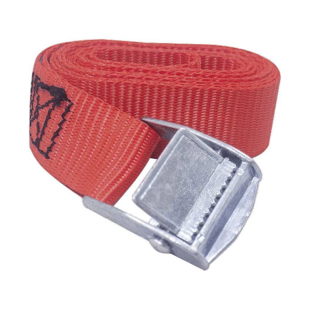 Stiprinājuma josta ar sprādzi (cambuckle) 500 kg, 1,5 m × 25 mm