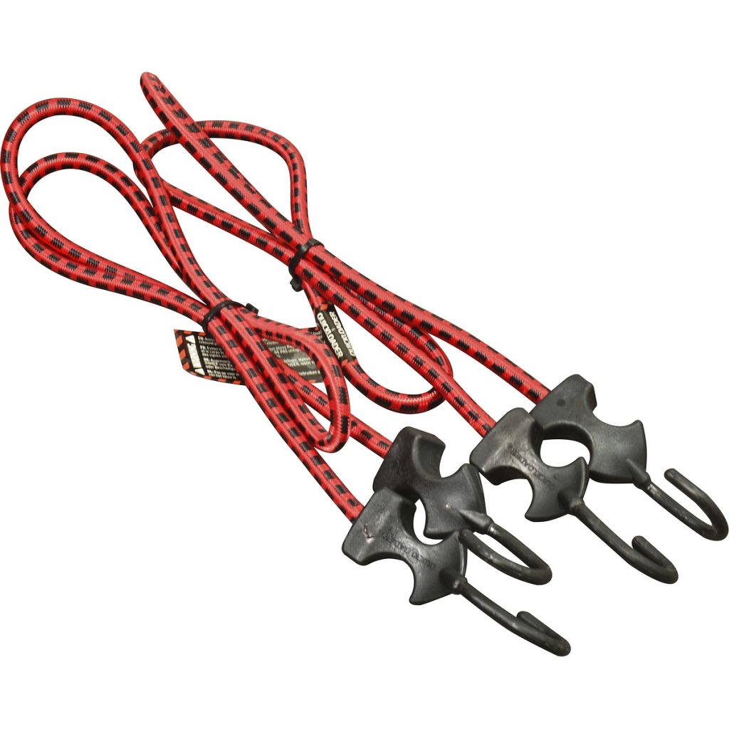 Gumijlentes "tauriņš" (bungee), 45 kg, 120 cm × 8 mm, 2 gab. komplekts