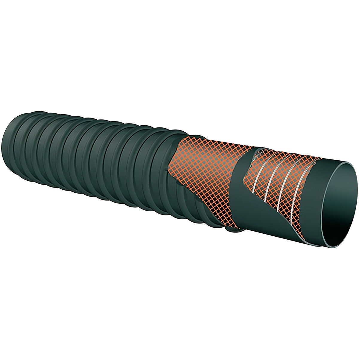 SŪKŠANAS ŠĻŪTENE SAUGFLEX 2.3/8 SAE100R4 60MM