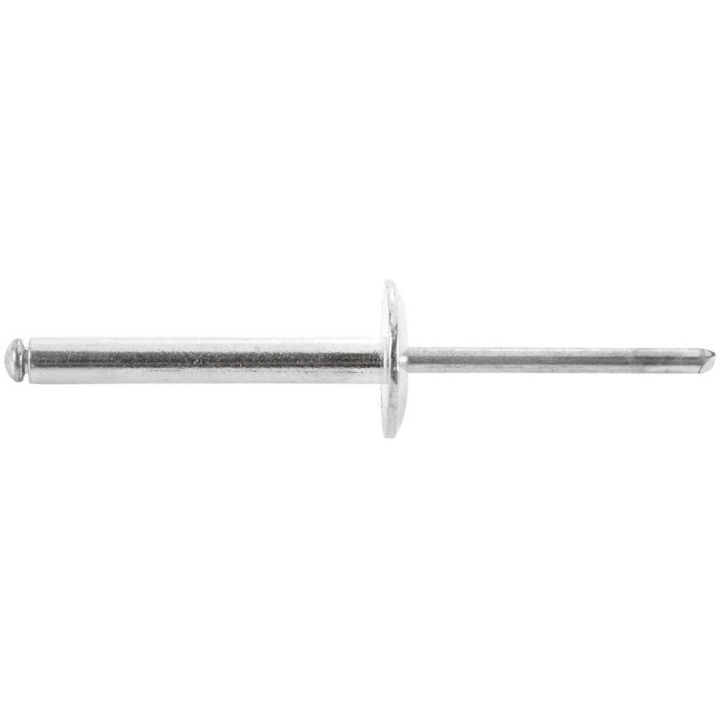 Slēptā kniede alum. 4,8×35,0 plata galva 200gab afl16