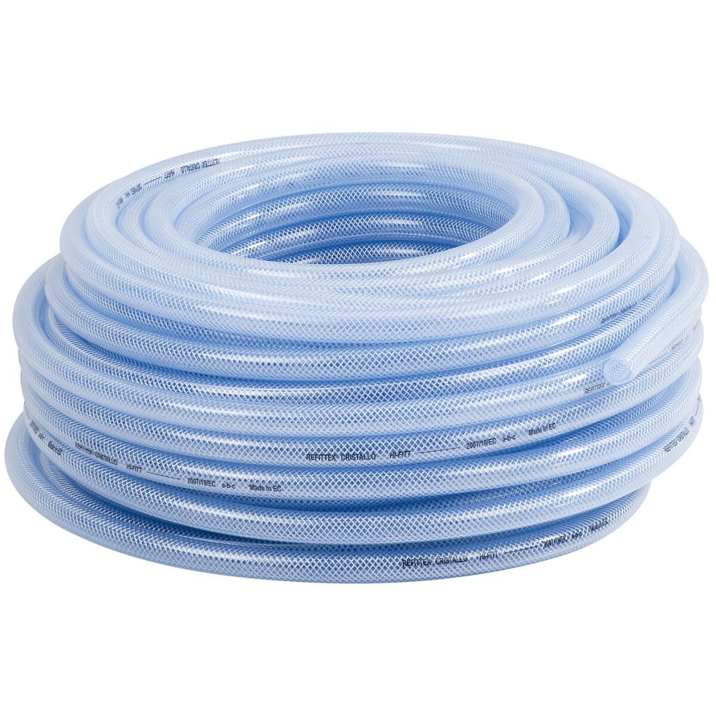Plastmasas šļūtene 19x26mm pvc reinpriekšced caurspīdīga