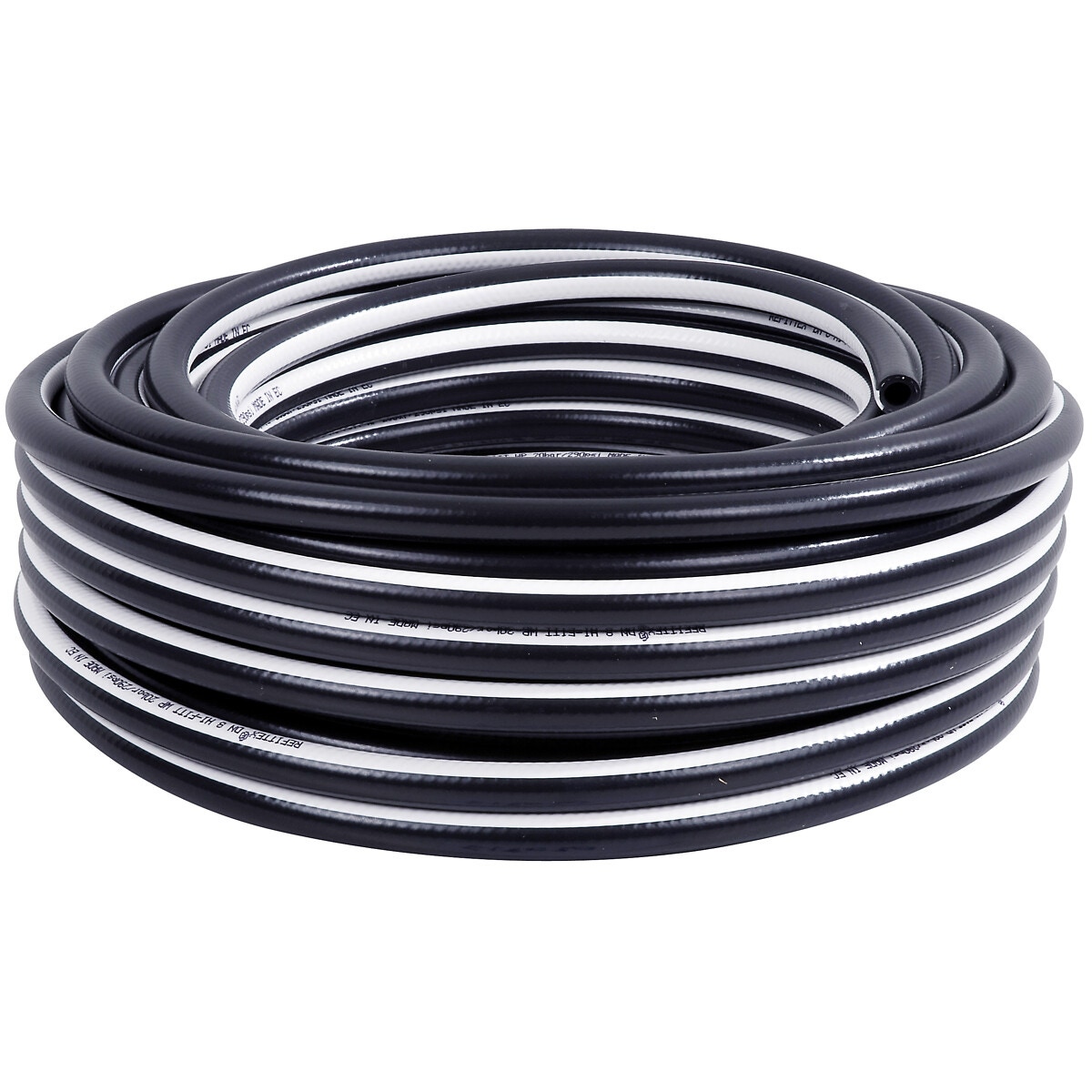 Pneimatiskā šļūtene 13x19mm pvc reinpriekšced melns