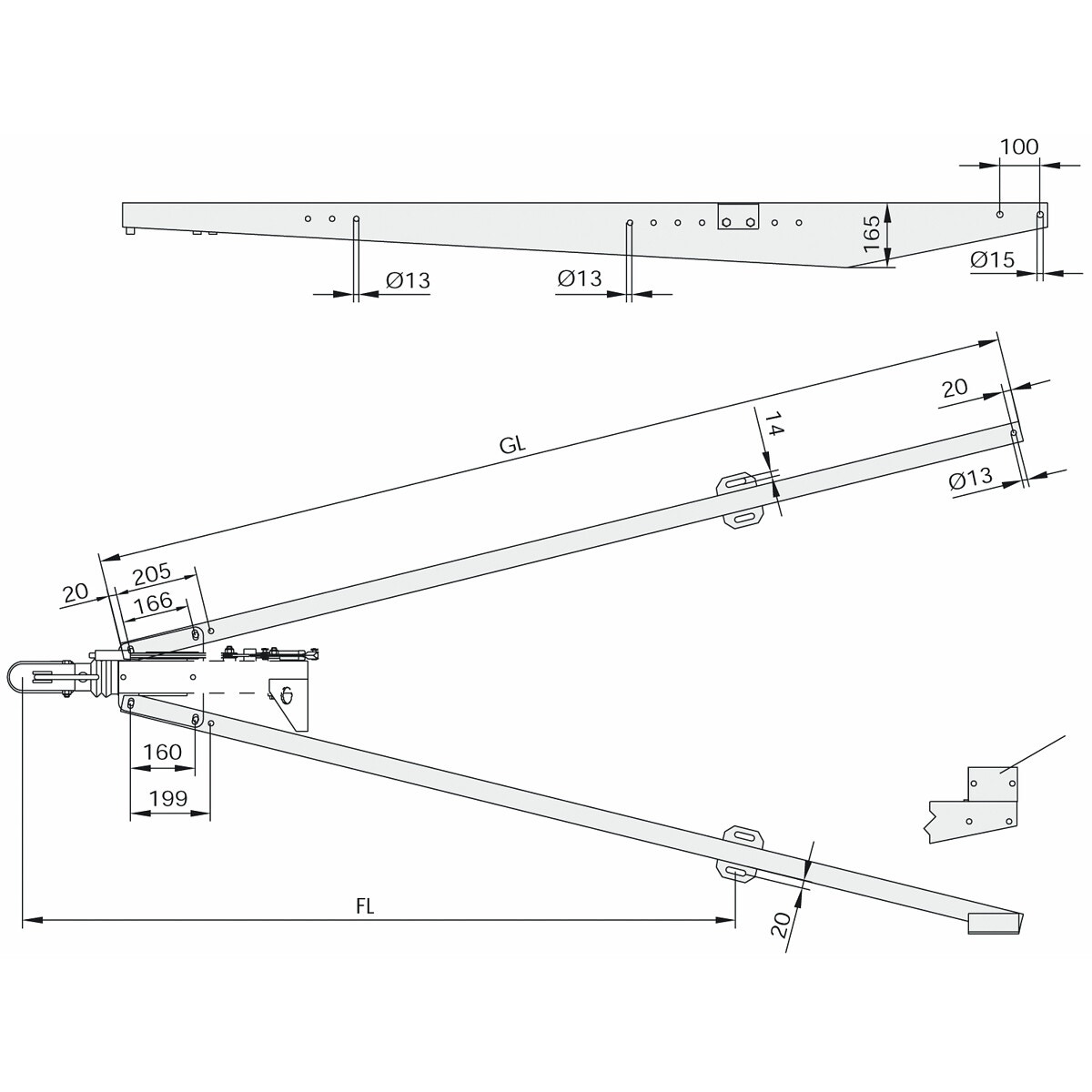 VILCĒJSTIEŅA PĀRIS 3500 KG 2,8 M