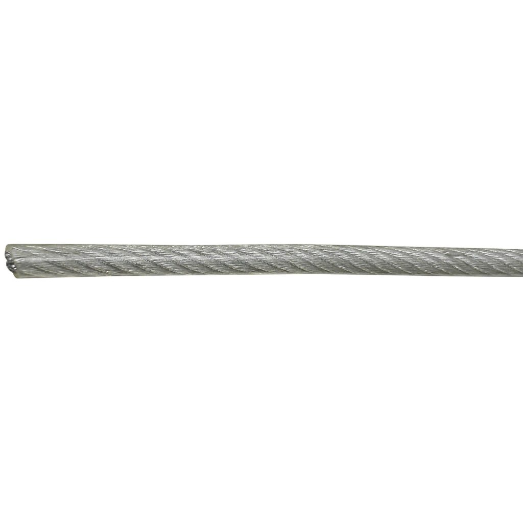 Kabelis 3/4 mm plastmasas virsma