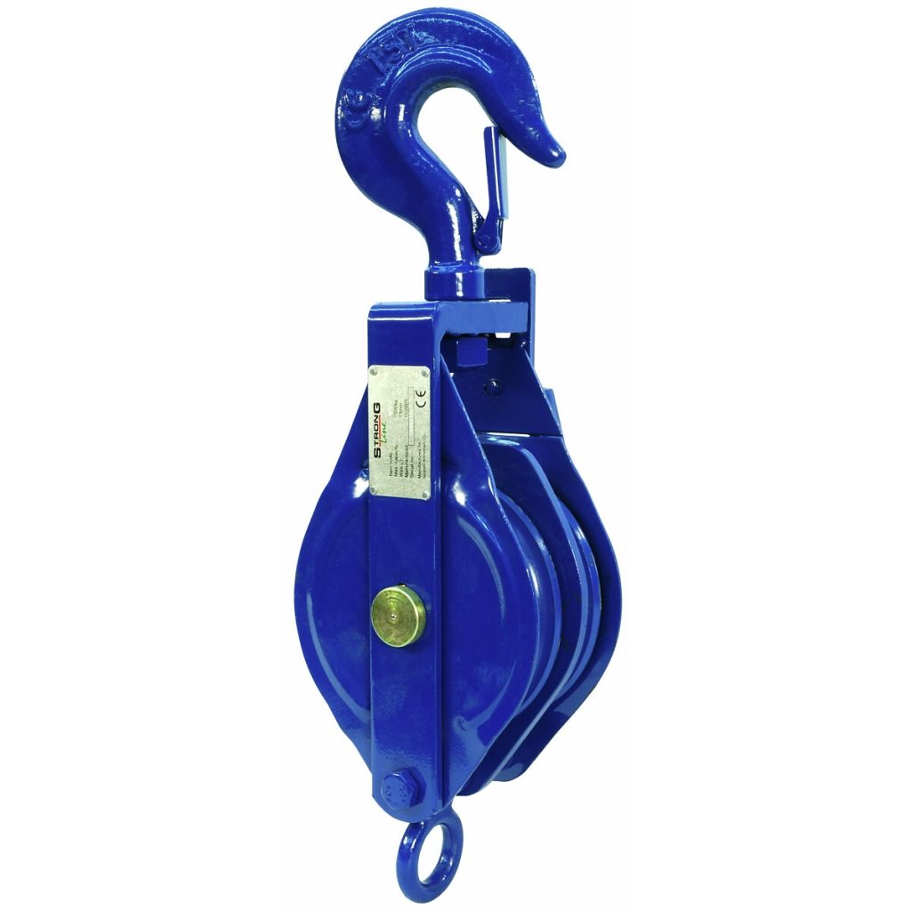 Blokskriemelis 0,5 t, dubults rats