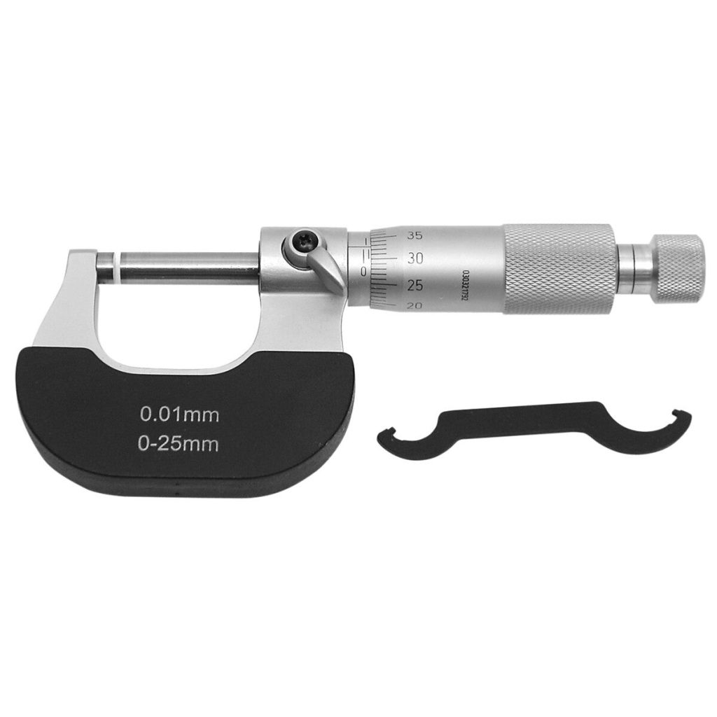 MIKROMETRS 0-25 MM DIN863