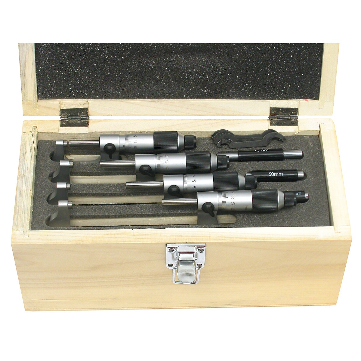 MIKROMETRS 0-100 MM DIN863