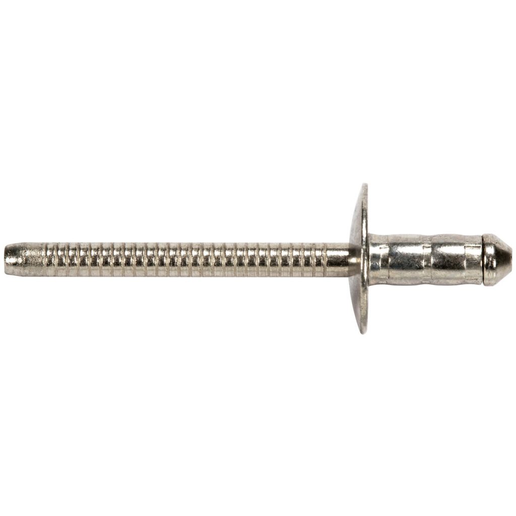 Slēptā kniede 4,8x10 mm 15 gab. ar daudzām lielām ārējām galviņām