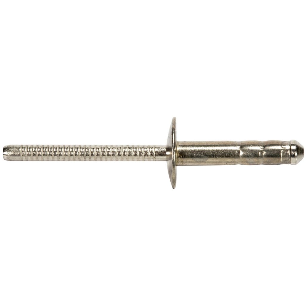 Slēptā kniede 4,8x21mm 10 gab. ar lielu ārējo galvu