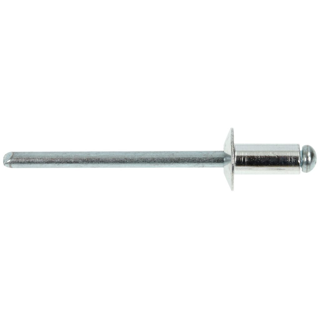 Slēptā kniede 4x8mm 100 gab. ar panna galvu