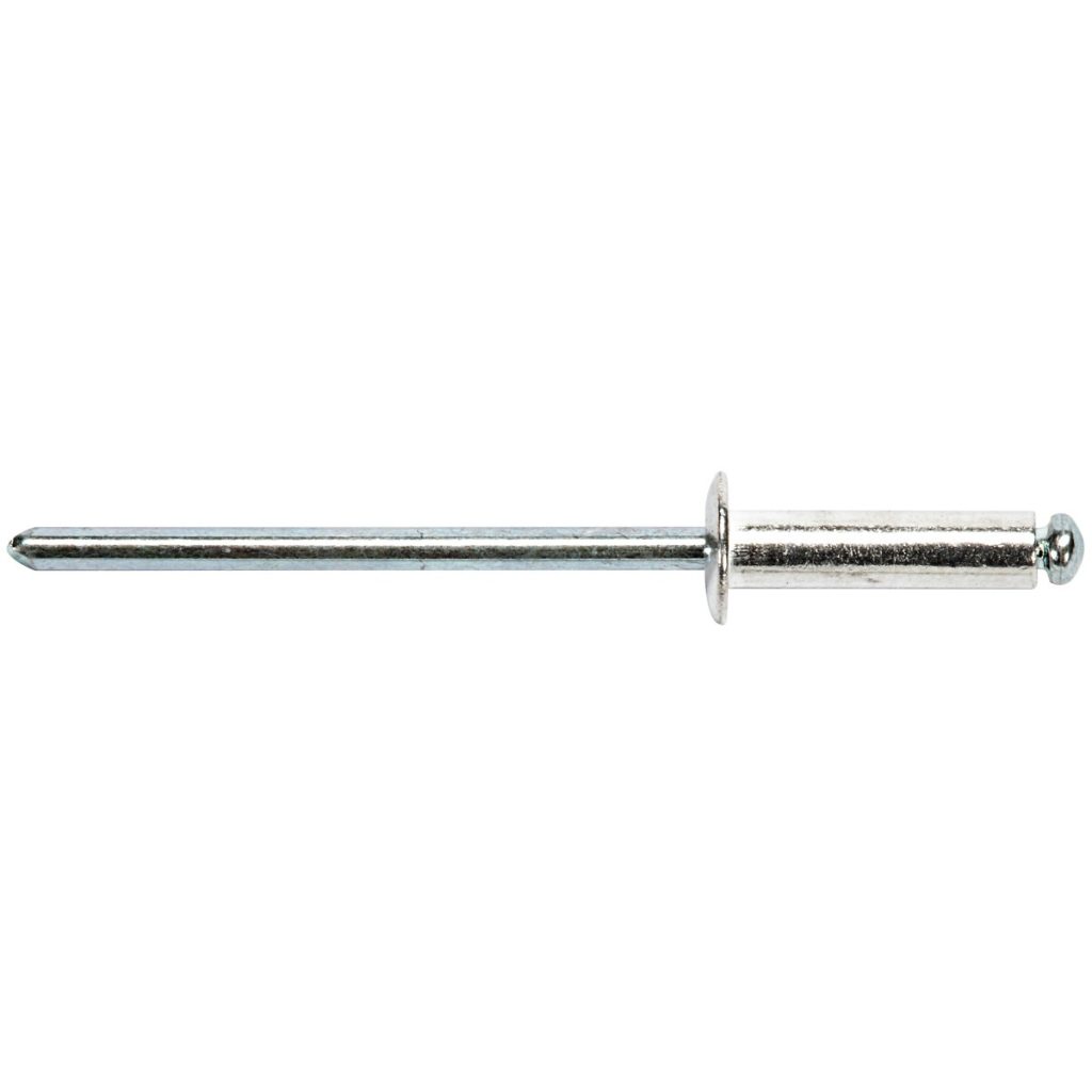 Slēptā kniede 3,2x12mm/100gab tērauda/alu