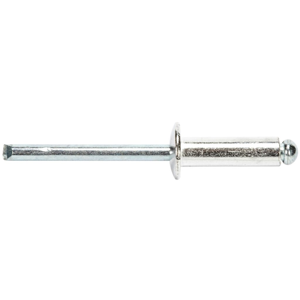 Slēptā kniede 4,8x16mm/100gab tērauda/alu