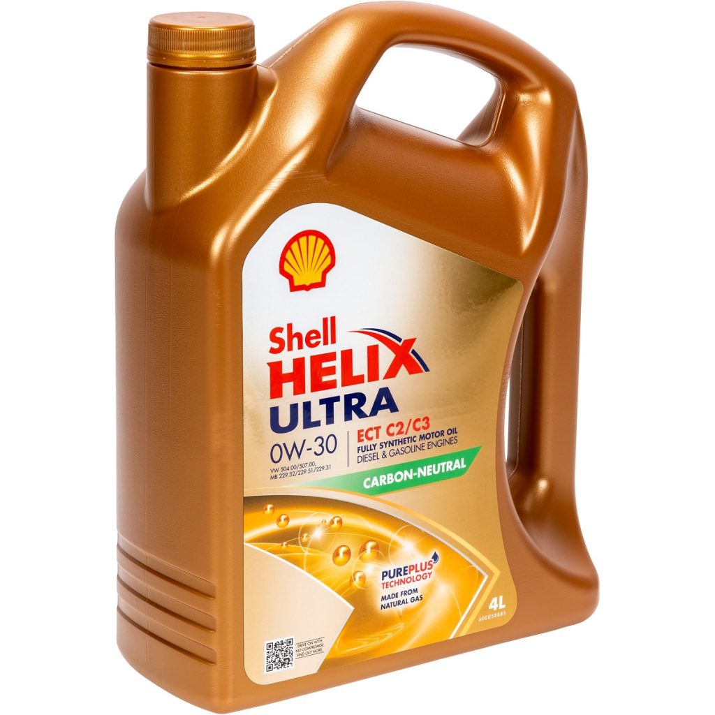 Shell helix ultra ect c2/c3 0w-30 4l