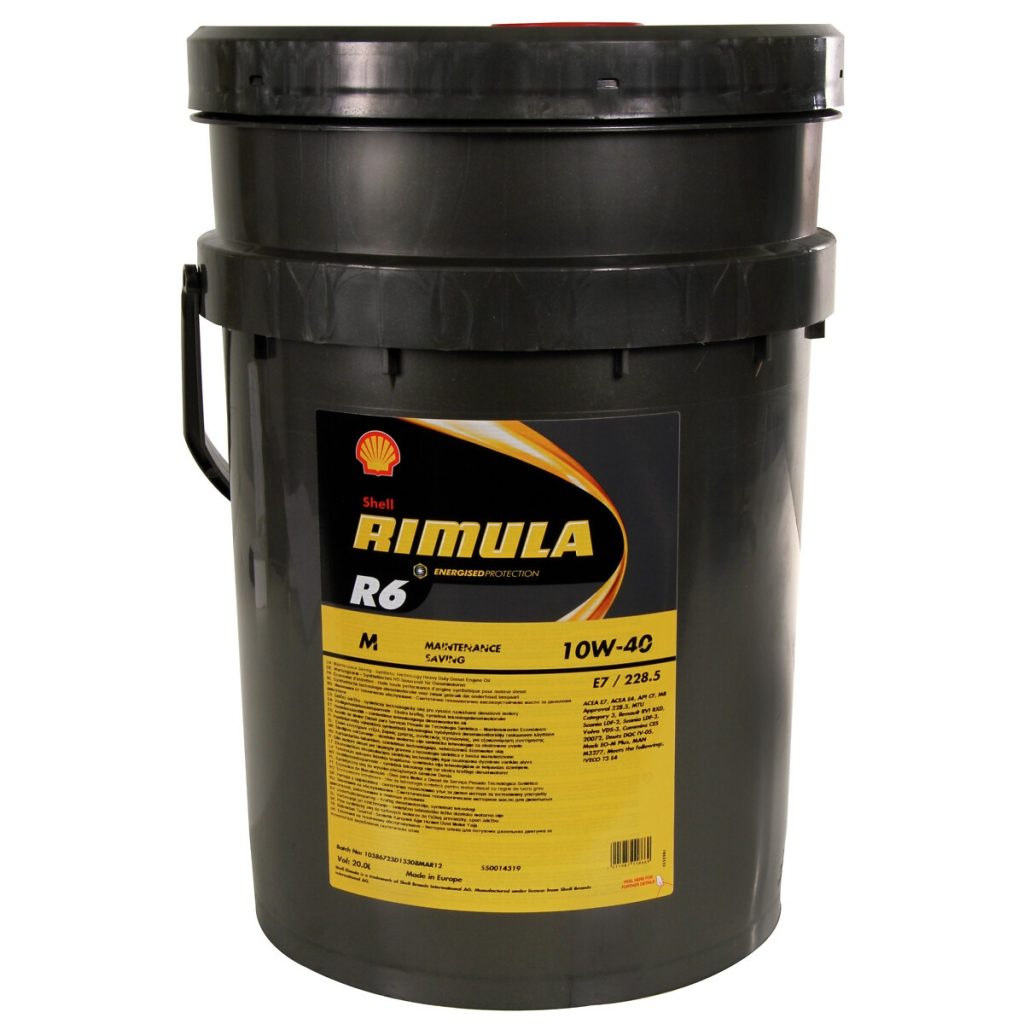Shell rimula r6 m 10w-40 20l