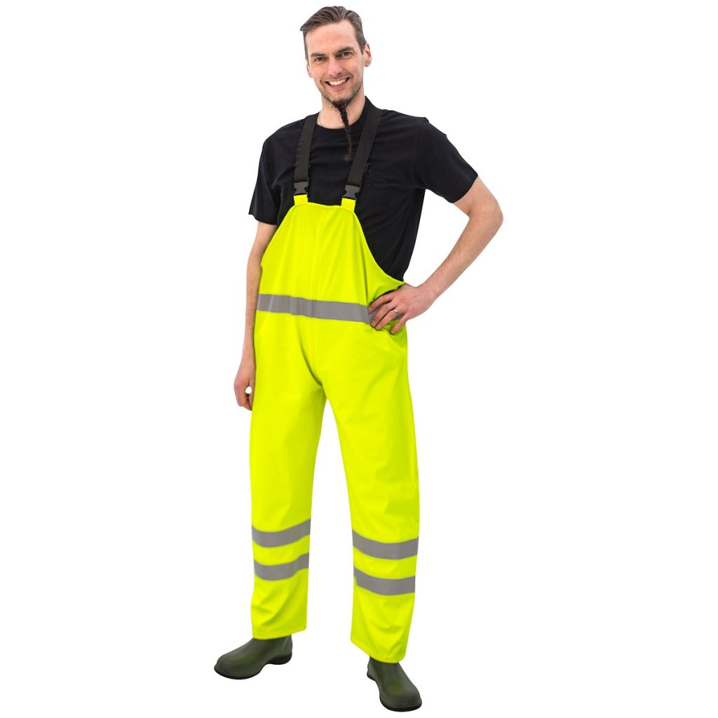 Lietus krūštura siksna xl hi-vis dzeltens cl1 en20471