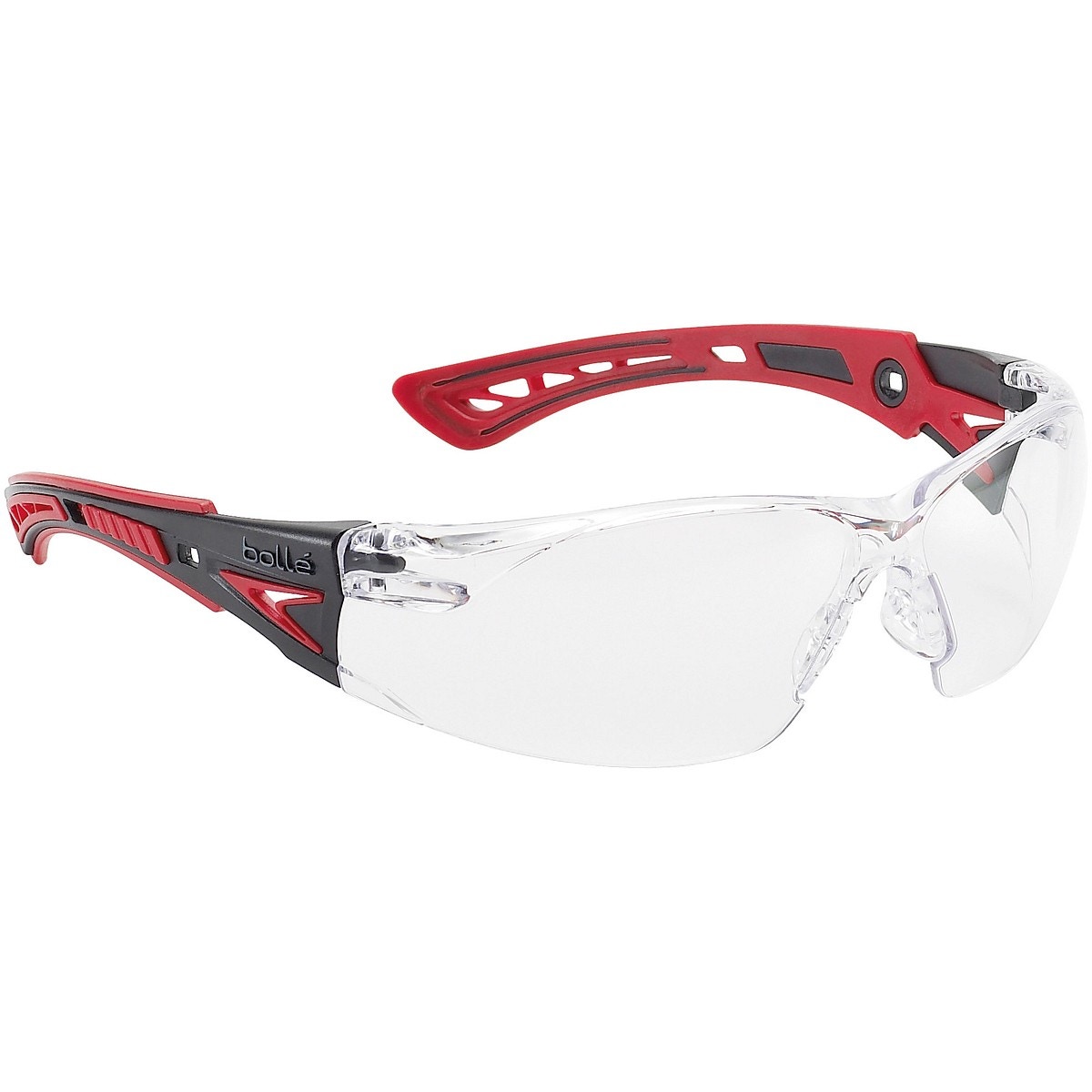 Safetyglass rush+ platinium sarkans/melns brigth