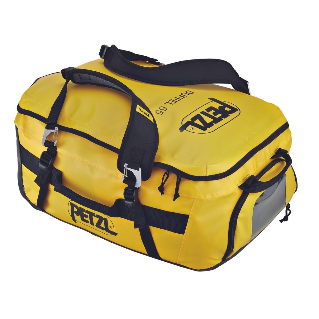 DUFELIS 65L TRANPORTA SOMA DZELTENA