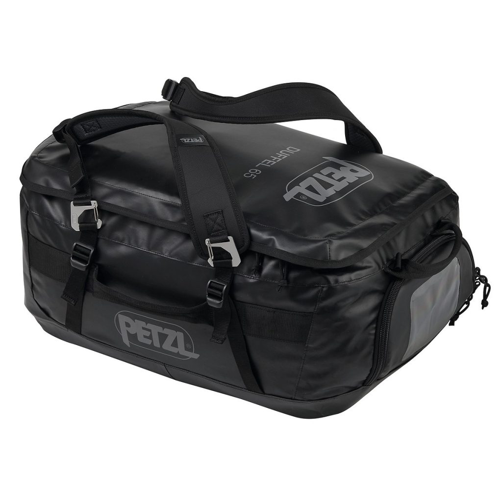 DUFELIS 65L TRANSPORTĒŠANAS SOMA MELNS