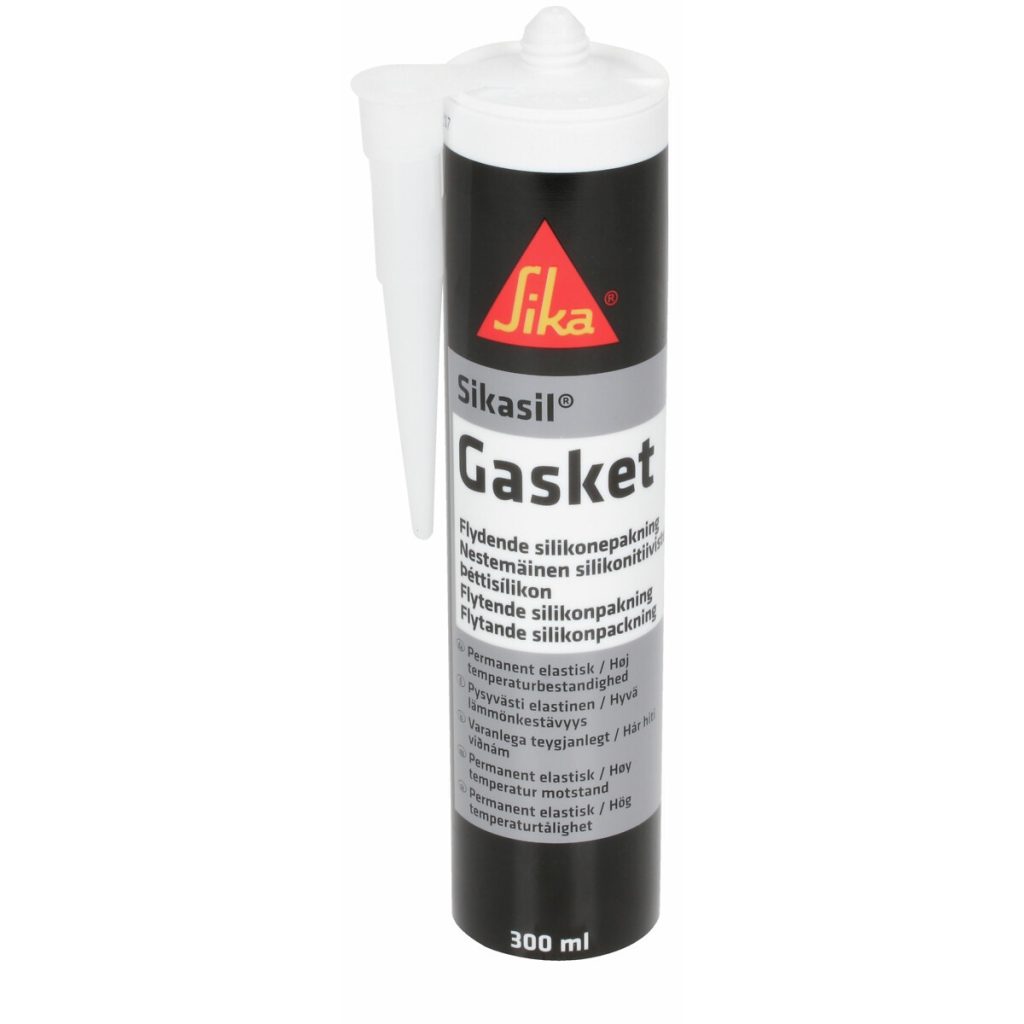 Motorsilicone sarkans 300ml sikasil blīve