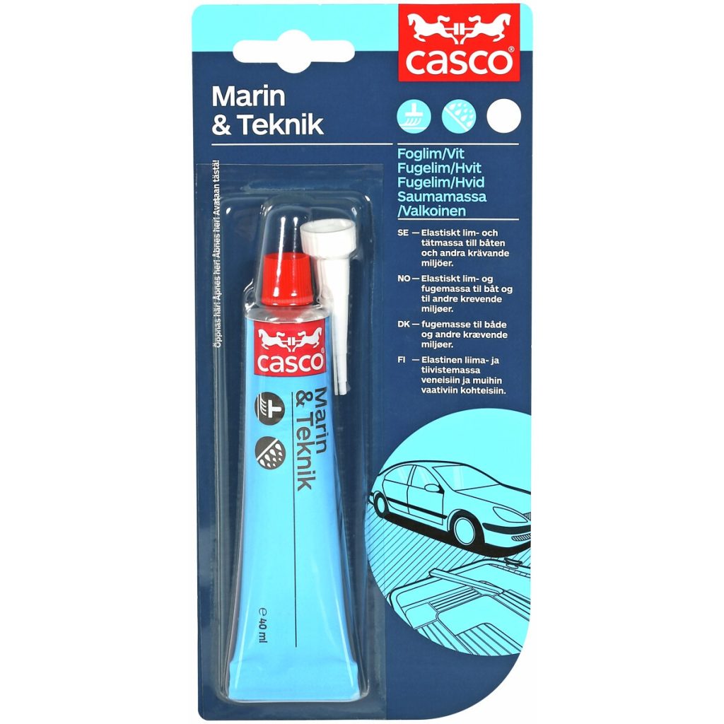 Savienojumu hermētiķis balts 40ml marin teknik