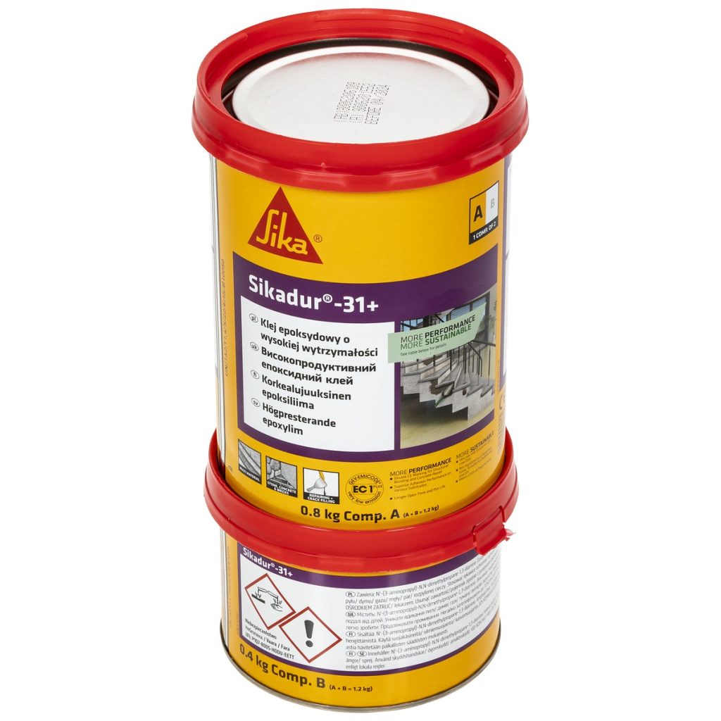 SIKADUR 31 PLUS EPOKSĪDSVEĶU LĪME 1,2KG 2-COMP