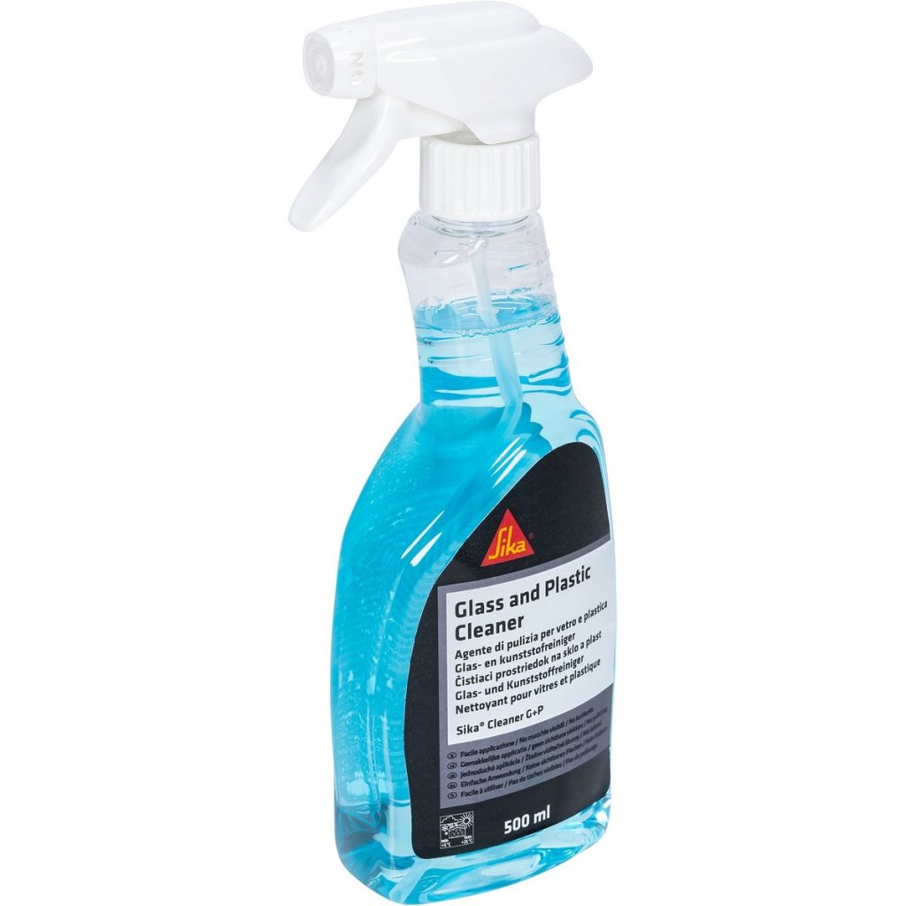 Tīrīšanas līdzeklis 500ml stikla uzstādīšanai