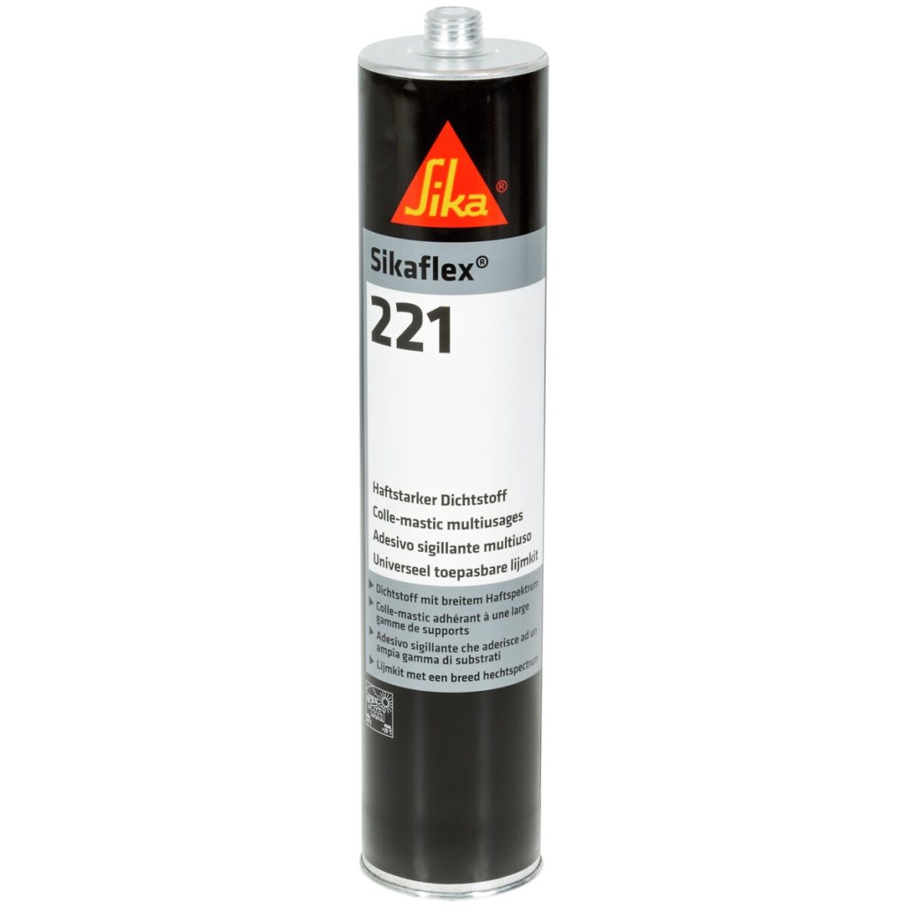 Līmējošā/blīvējošā masa pu brūna 300ml sikaflex 221