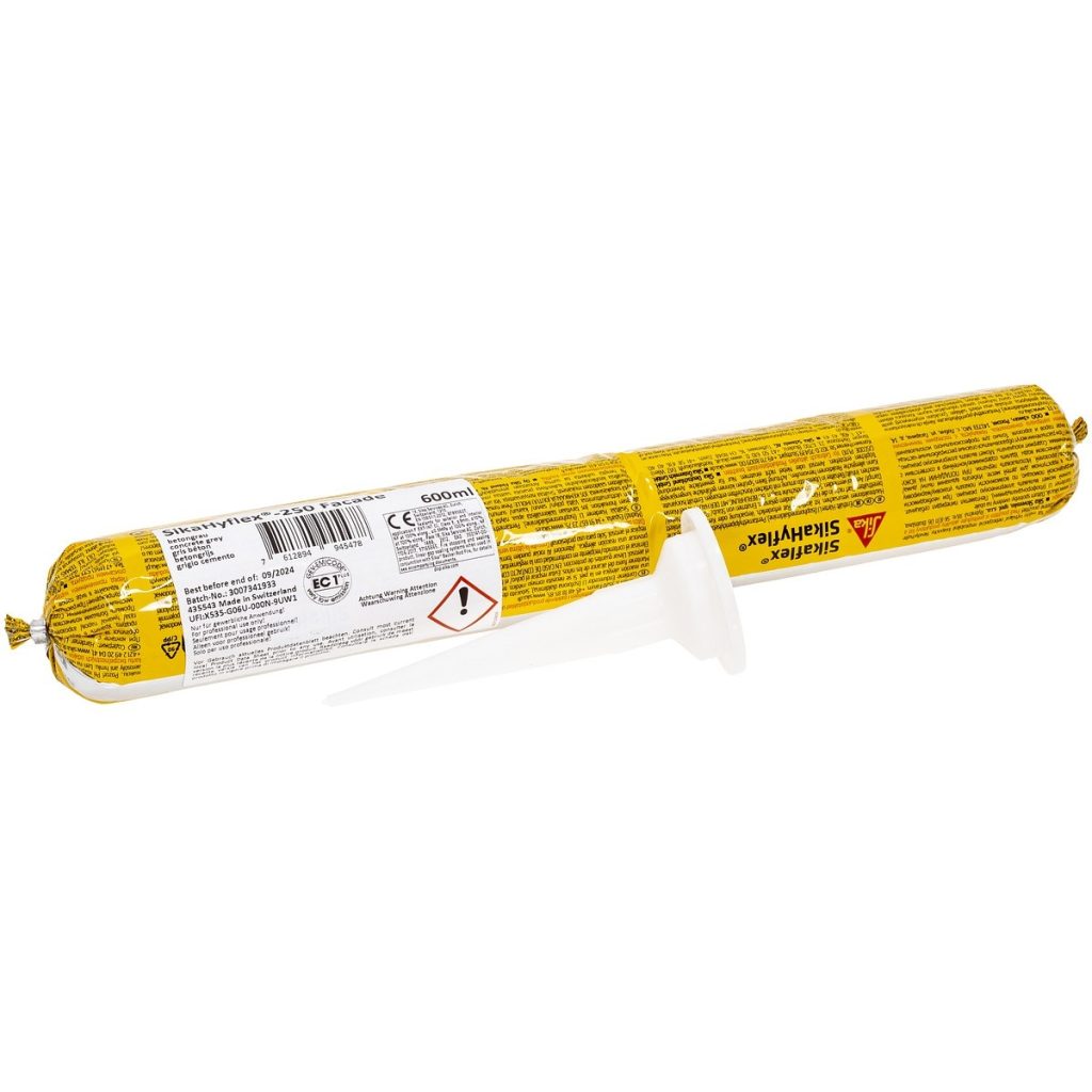 SIKA HYFLEX 250 FASĀDE 600ML BETONA PELĒKS