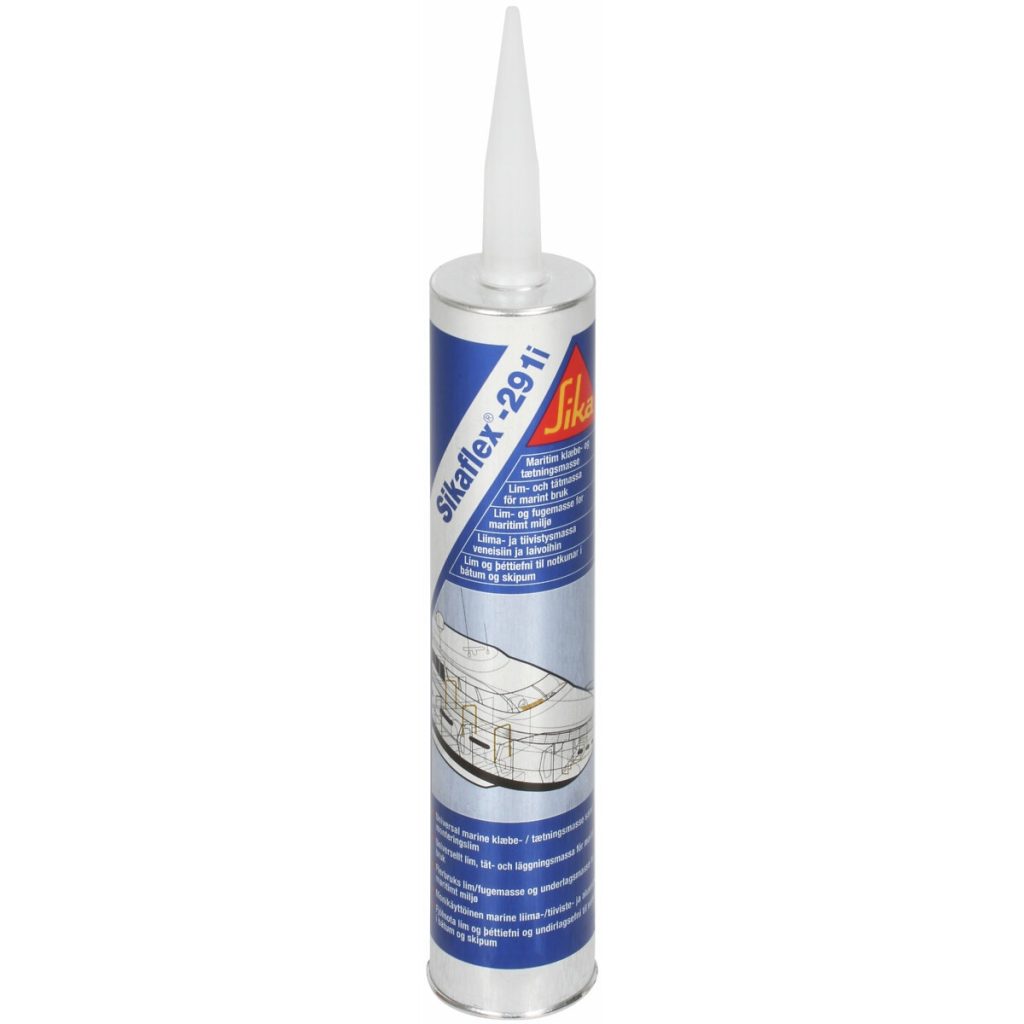 Adhensive / hermētiķis laivu melns 300ml sikaflex 291i