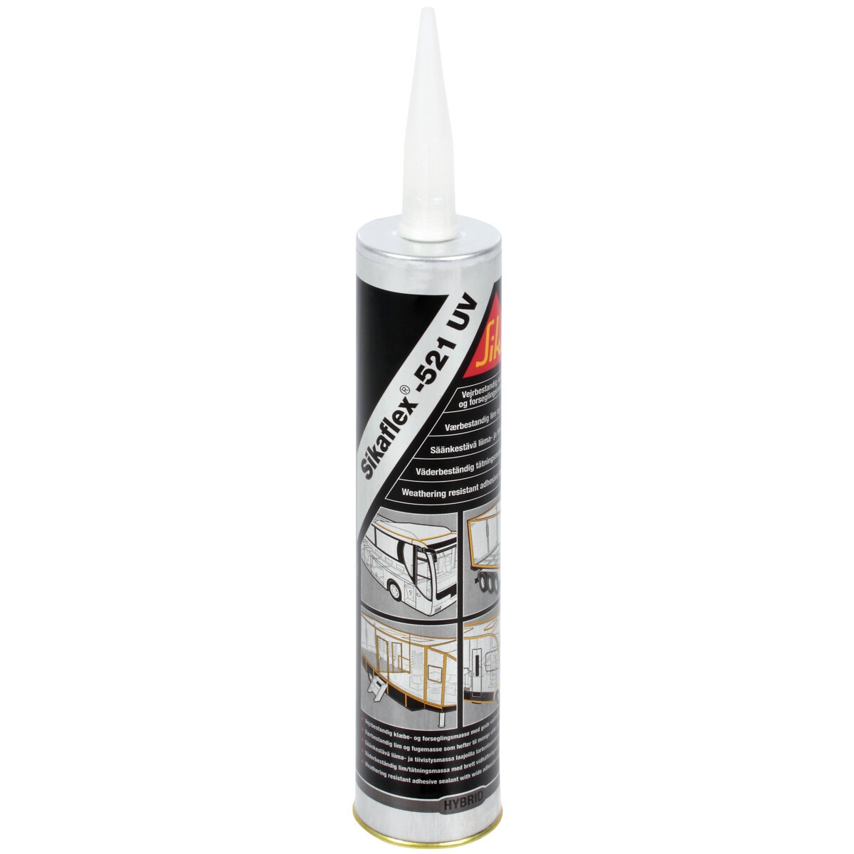 Hermētiķis pelēks 300ml sikaflex 521uv