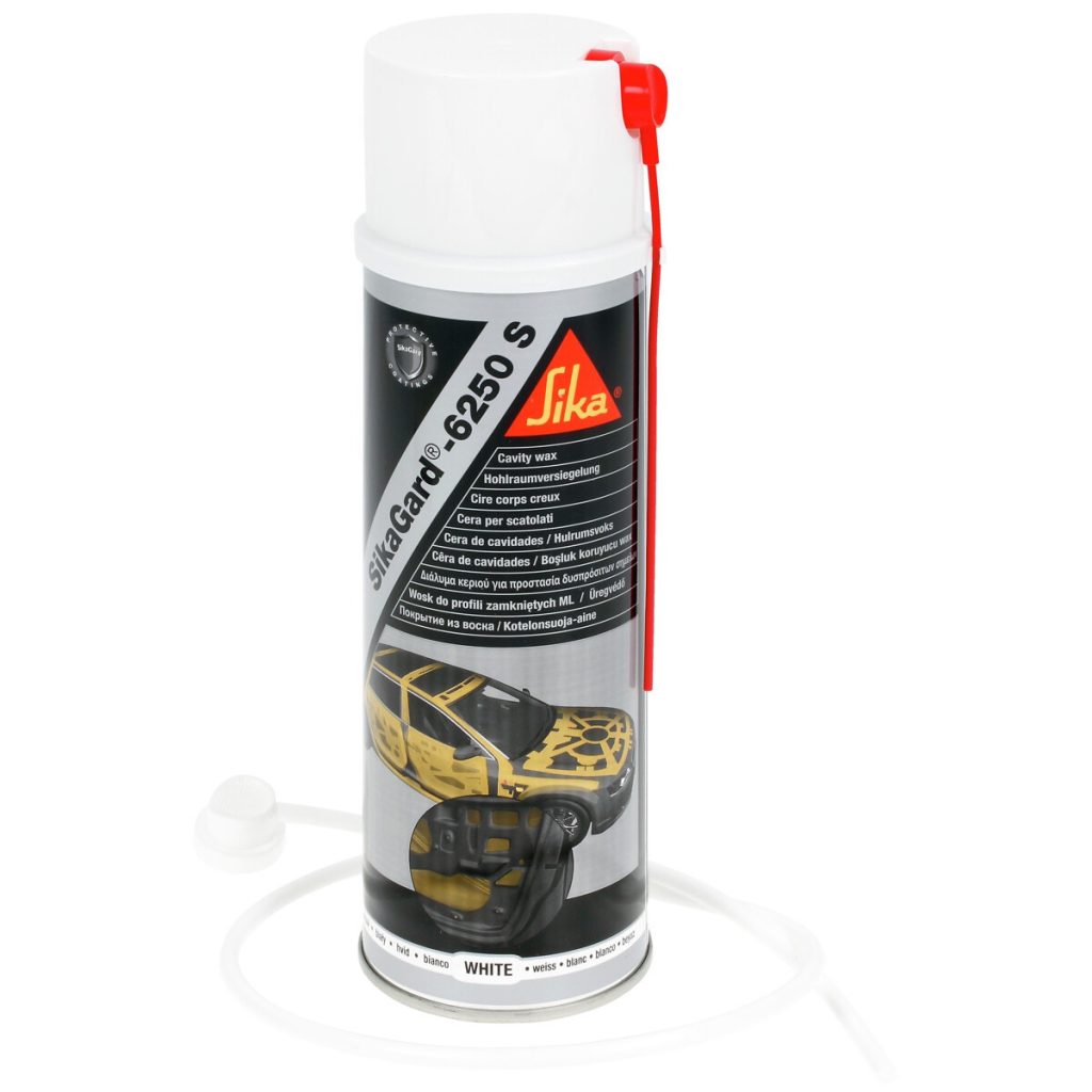 Šasija vāks 500ml balts sikagard 6250s