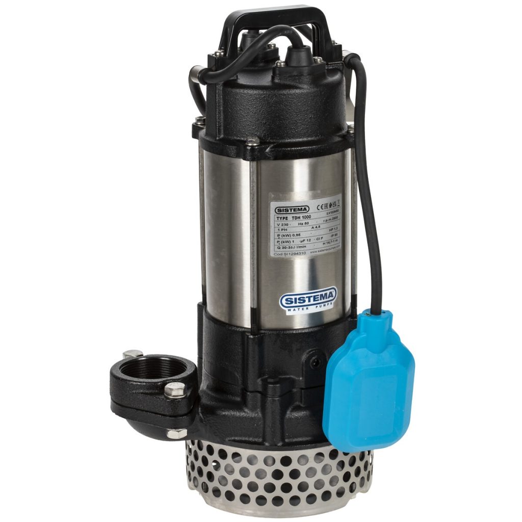 Iegremdējamais sūknis   inox/cast tdh1000 1000w / 230v
