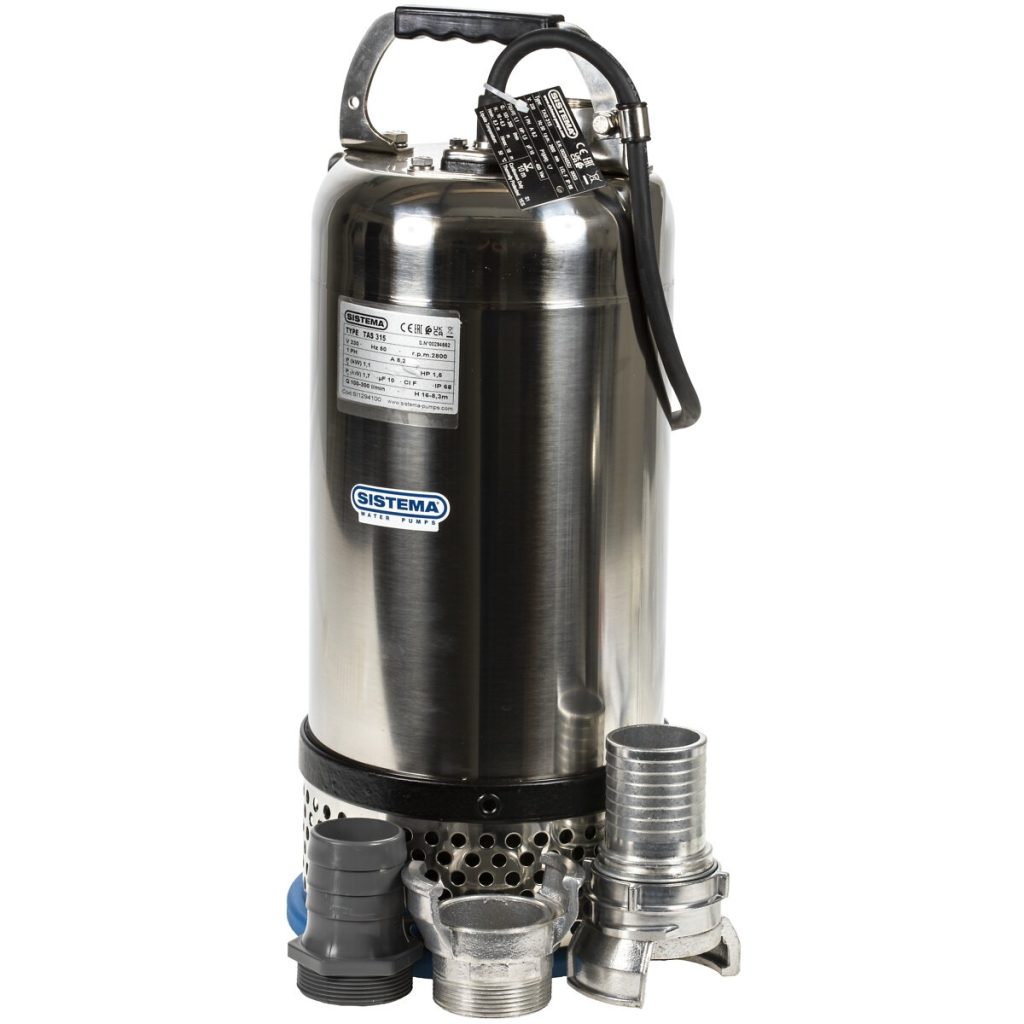 Iegremdējamais sūknis   industry inox tas 315 1700w/230