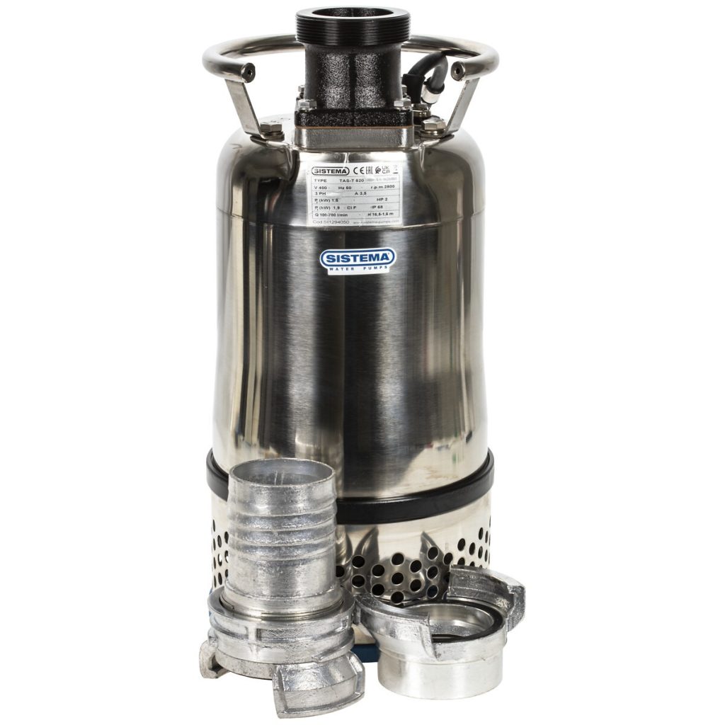 Iegremdējamais sūknis  industry inox tast520 1900w/ 400