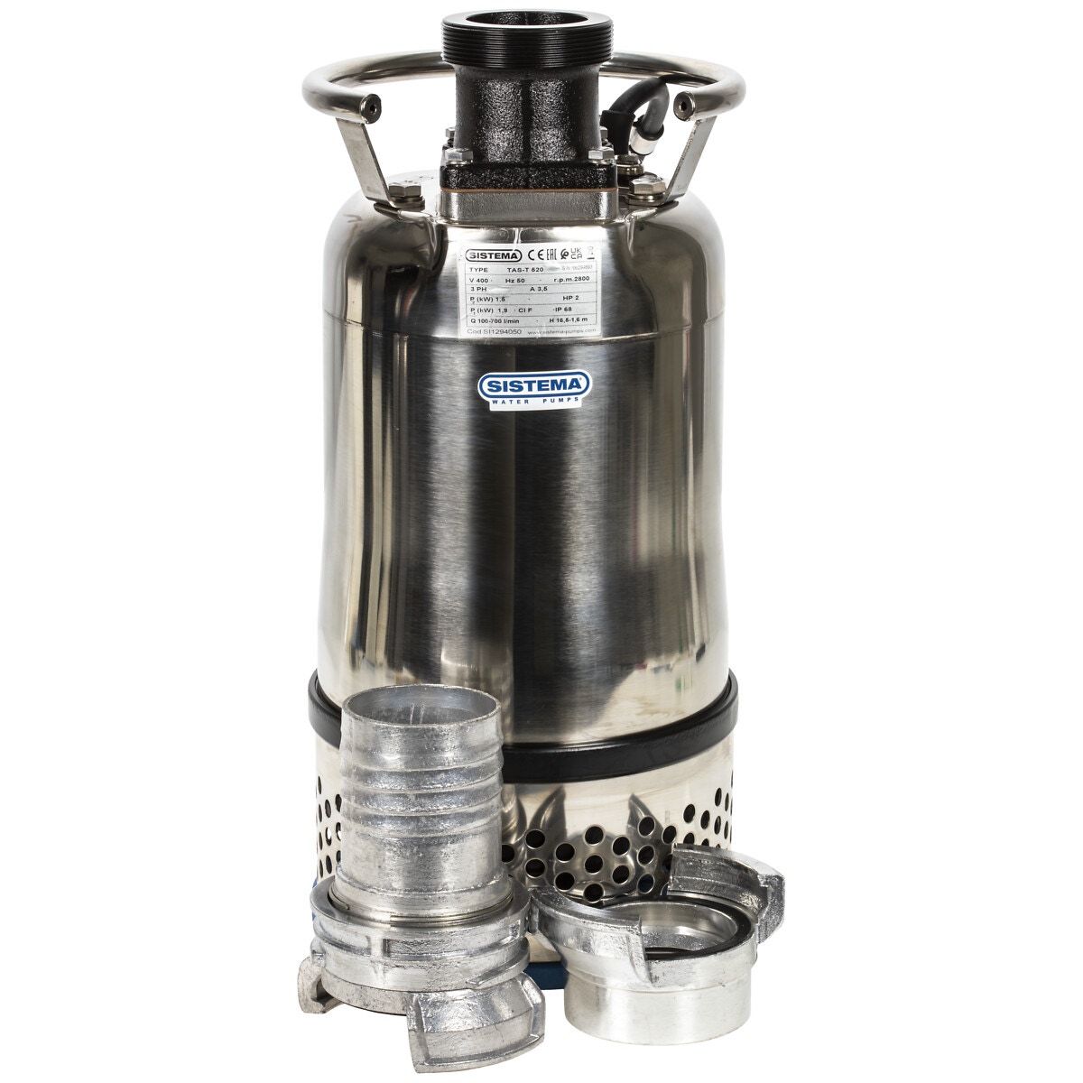 Iegremdējamais sūknis industry inox tast520 1900w/ 400