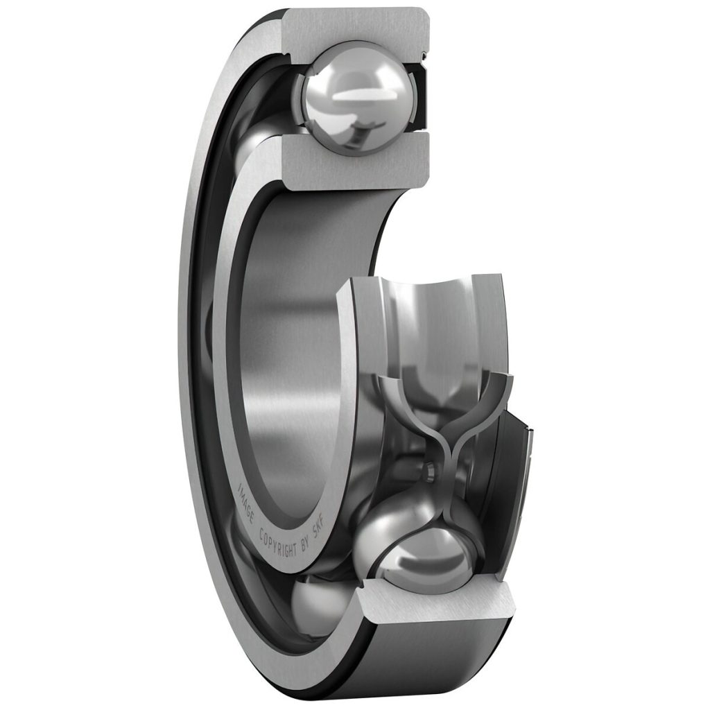 Dziļfrēžu lodīšu gultnis 10x26x8 skf