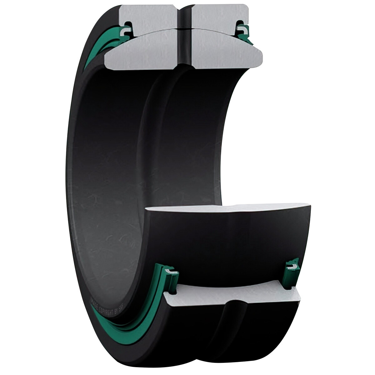 Radiālais sfēriskais gultnis 45 mm skf
