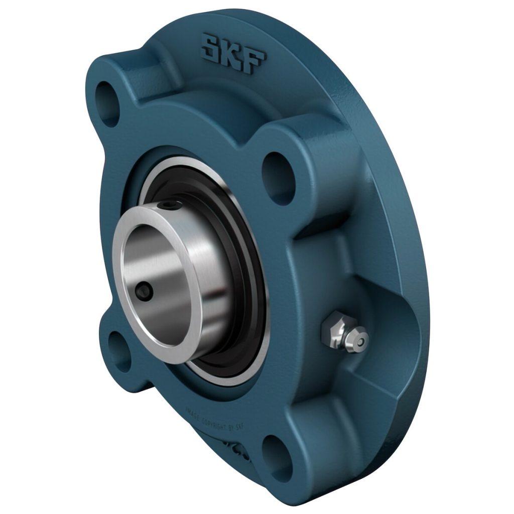 Lodīšu gultņu bloks ar apaļu atloku 30 mm skf
