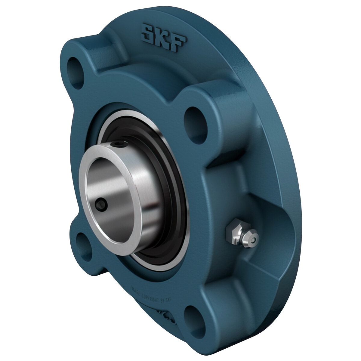 Lodīšu gultņu bloks ar apaļu atloku 20 mm skf