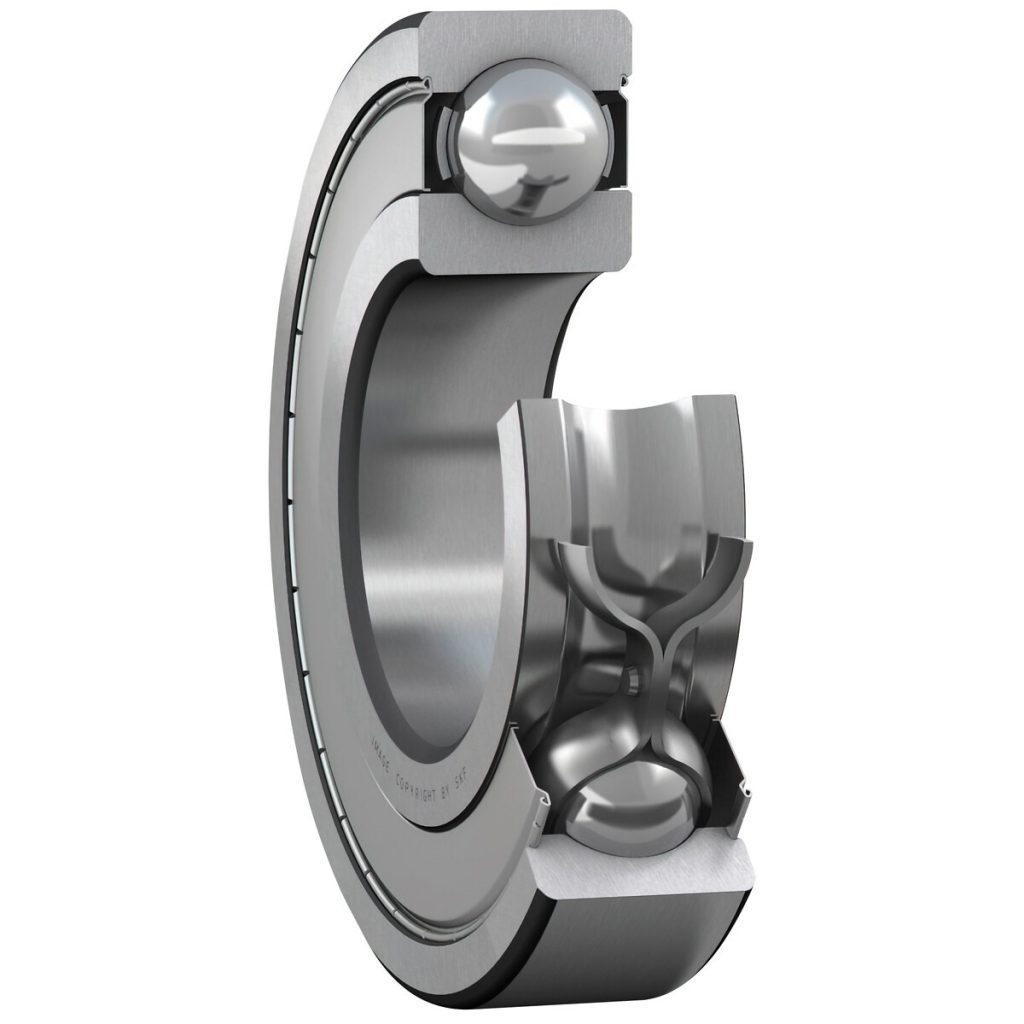 Dziļfrēžu lodīšu gultnis 10x28x8 skf