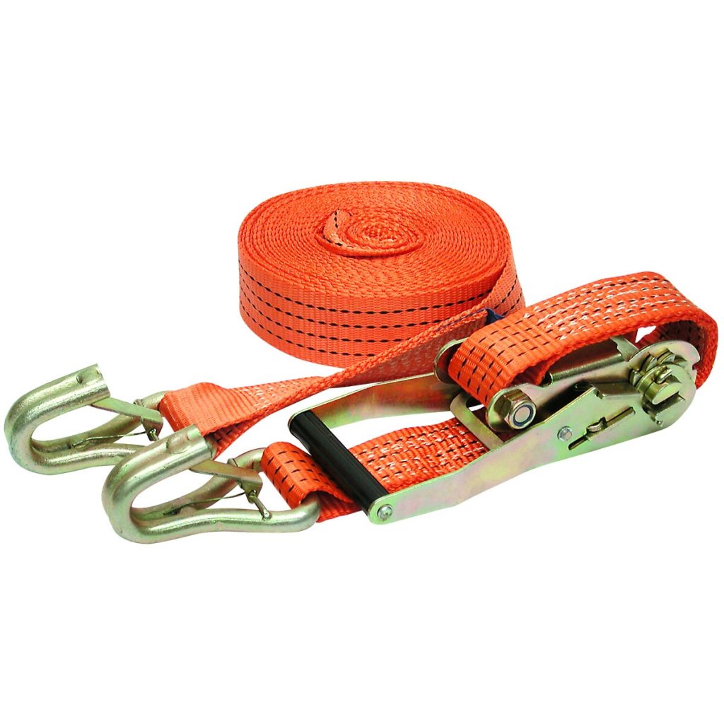 Kravas saistošā josta 50mm/10m 2/4t ar salves